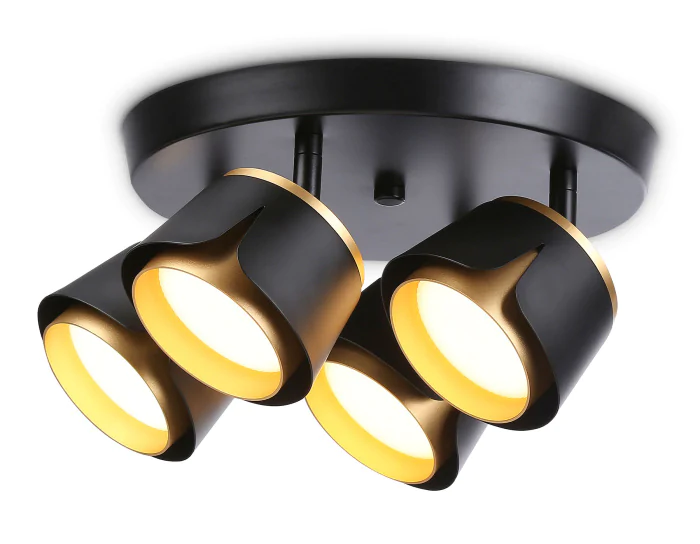Настенно-потолочный поворотный спот со сменной лампой GX53 Ambrella light TN71243
