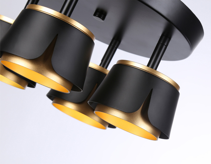 Настенно-потолочный поворотный спот со сменной лампой GX53 Ambrella light TN71243