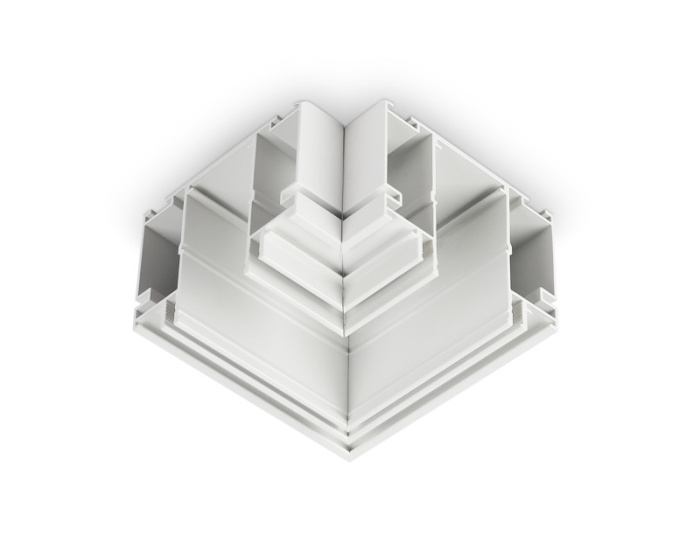 Коннектор угловой для шинопровода в натяжной потолок Magnetic 220V TRACK SYSTEM AMBRELLA LIGHT GL1045