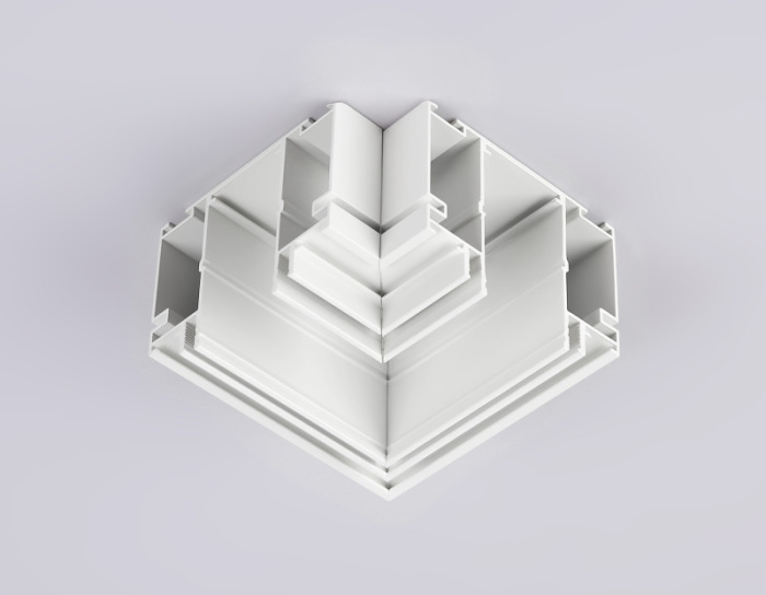Коннектор угловой для шинопровода в натяжной потолок Magnetic 220V TRACK SYSTEM AMBRELLA LIGHT GL1045