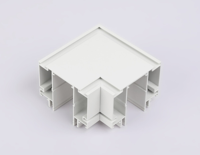 Коннектор угловой для шинопровода в натяжной потолок Magnetic 220V TRACK SYSTEM AMBRELLA LIGHT GL1045