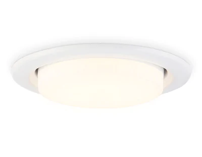 Светильник точечный встраиваемый со сменной лампой GX53 Ambrella light G10101