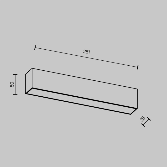 Потолочный светильник Maytoni Basis C068CL-20W3-6K-W
