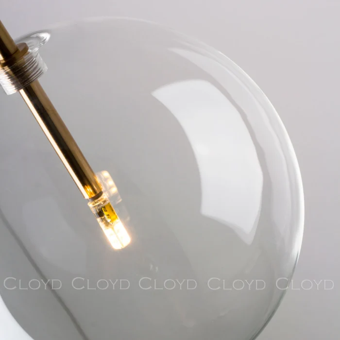 Подвесной светильник Cloyd CARAMBOL P1 / Ø25 см - латунь (арт.11153)