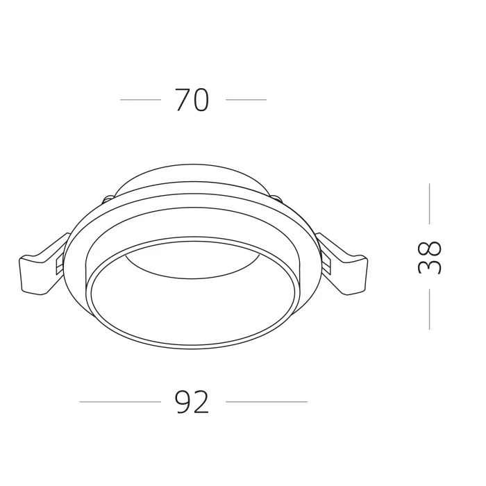 Светильники встраиваемые ST206.428.01 ST LUCE