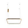 Светильник подвесной Italline IT013-6024 gold 3000K
