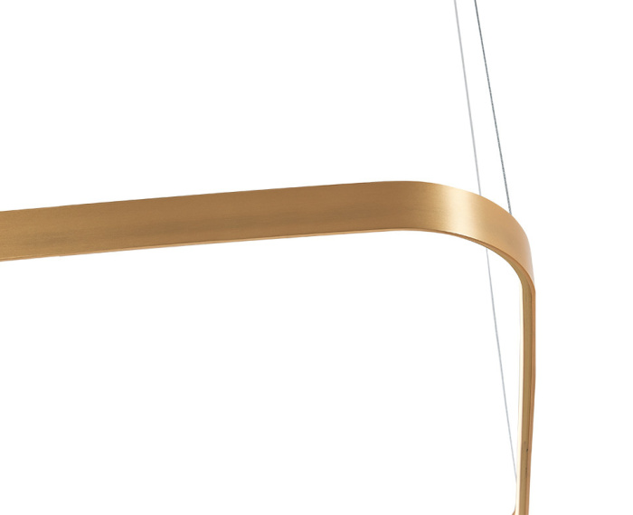 Светильник подвесной Italline IT013-6024 gold 3000K