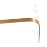 Светильник подвесной Italline IT013-6024 gold 3000K
