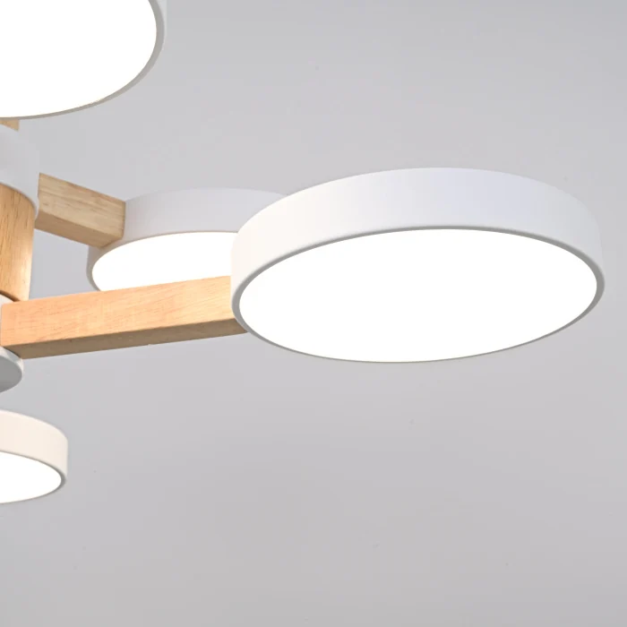 Подвесная люстра TURNA DBL L6 White ImperiumLoft