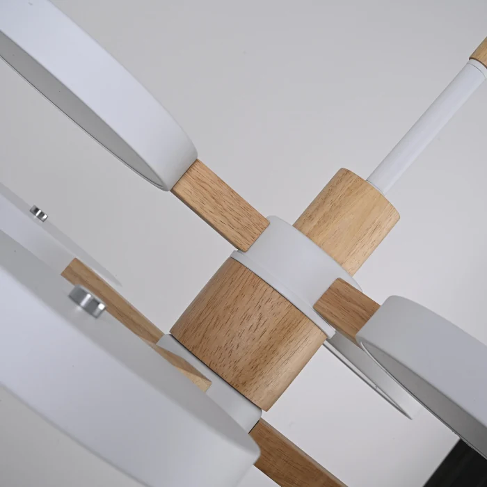 Подвесная люстра TURNA DBL L6 White ImperiumLoft