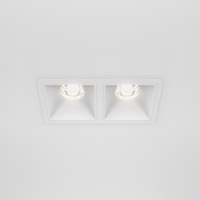 Встраиваемый светильник Maytoni Alfa LED DL043-02-10W4K-SQ-W