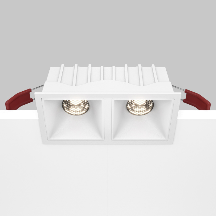 Встраиваемый светильник Maytoni Alfa LED DL043-02-10W4K-SQ-W