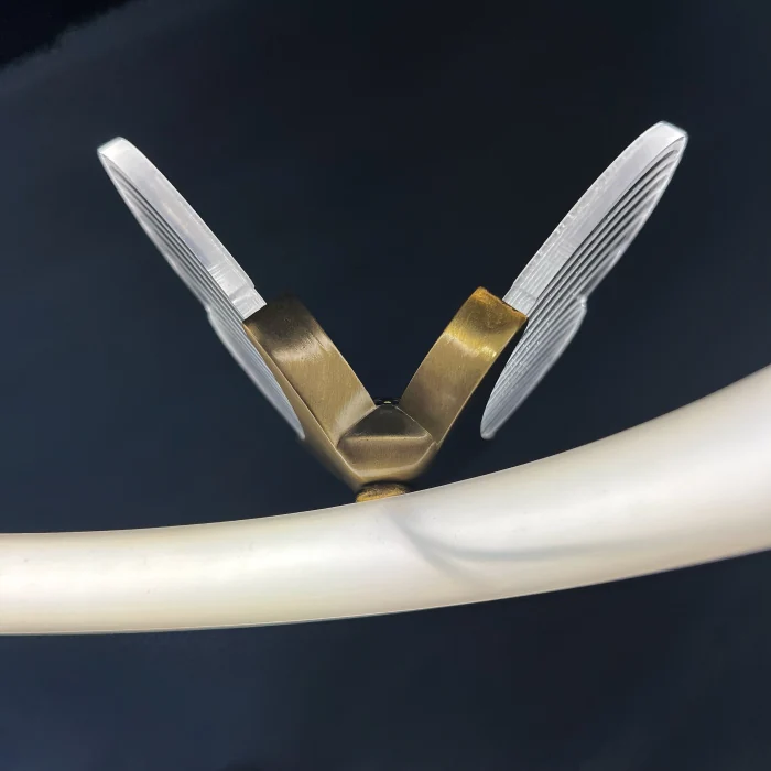 Подвесной светильник BABETTA RING 1 L280 brass 4000К ImperiumLoft