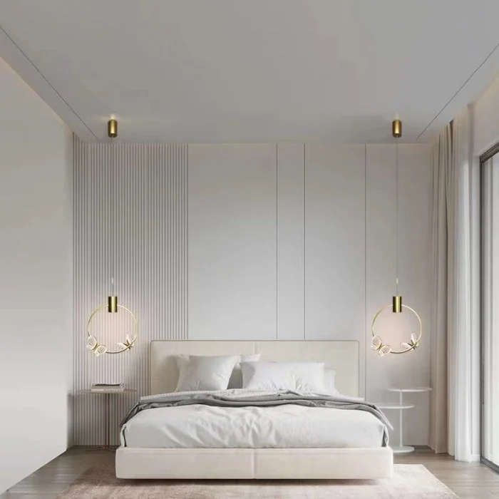 Подвесной светильник BABETTA RING 1 L280 brass 4000К ImperiumLoft