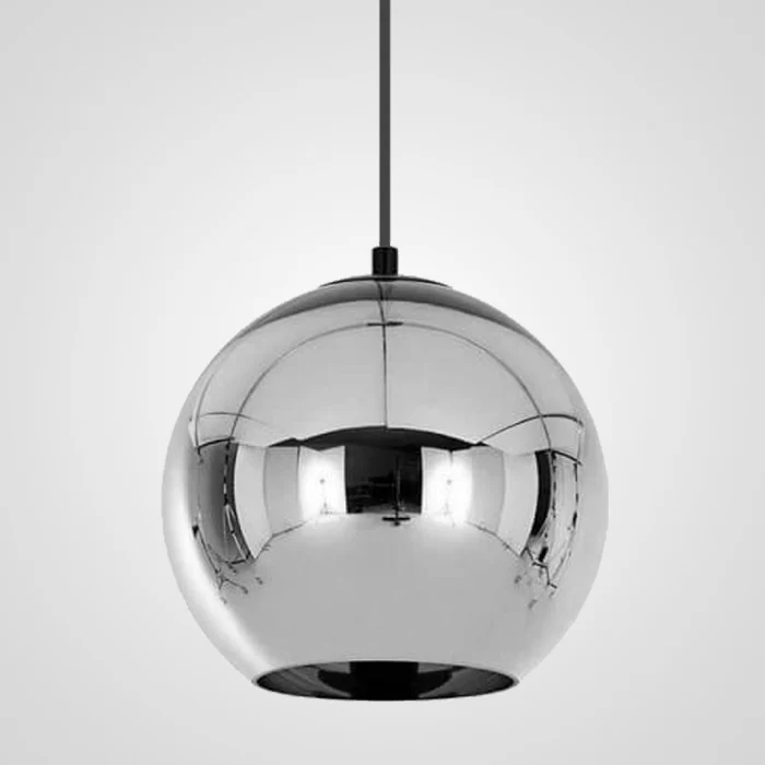 Подвесной светильник Copper Shade Chrome D35 ImperiumLoft