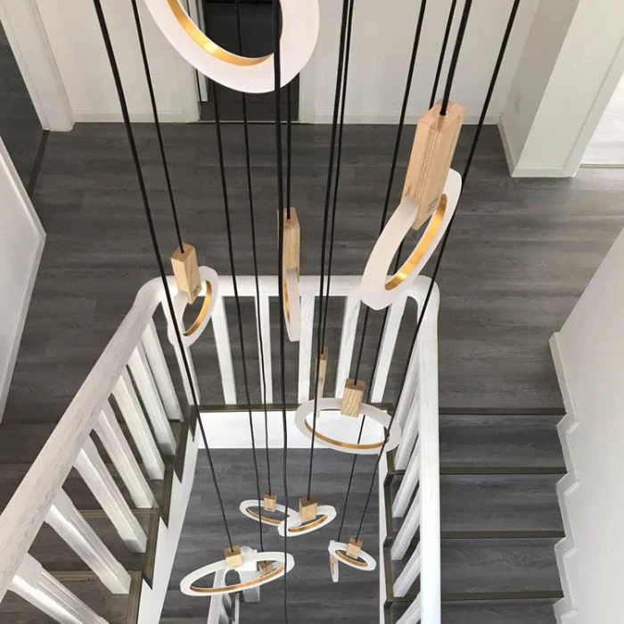 Подвесной светильник HALO D20 Wood ImperiumLoft