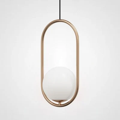 Подвесной светильник Matthew McCormick hoop 40 Бронза MILA Pendant ImperiumLoft