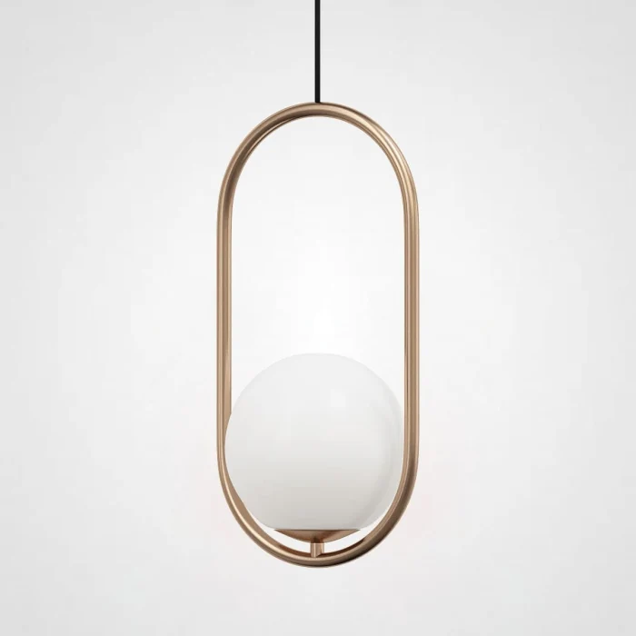 Подвесной светильник Matthew McCormick hoop 40 Бронза MILA Pendant ImperiumLoft