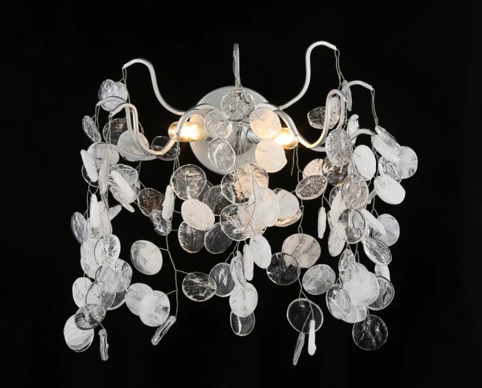 Бра Crystal Lux TENERIFE AP2 SILVER