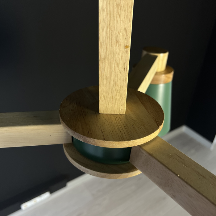 Потолочная люстра PROP 3 Green ImperiumLoft