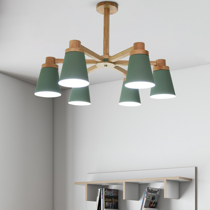 Потолочная люстра PROP 3 Green ImperiumLoft