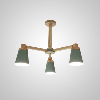 Потолочная люстра PROP 3 Green ImperiumLoft