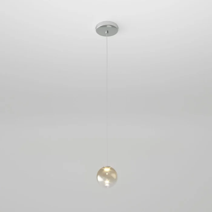 Подвесной светильник Eurosvet Wonder 50234/1 LED янтарный