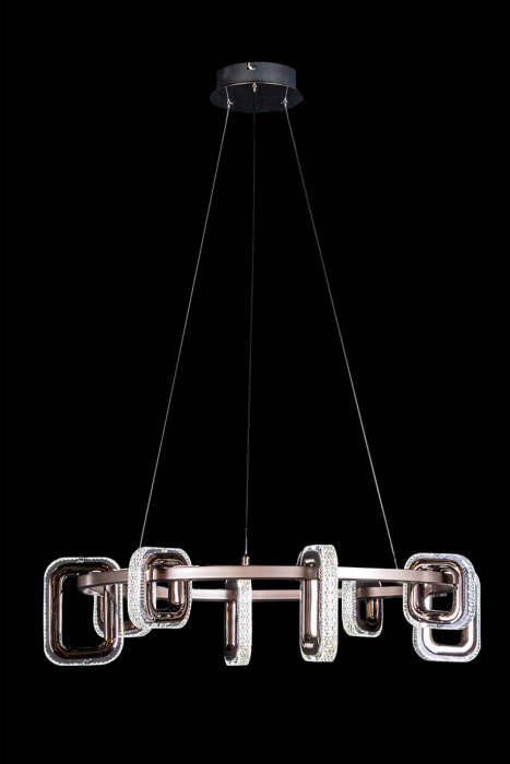 Подвесной светильник Theona LE7701/8 Grey/Black Chrome