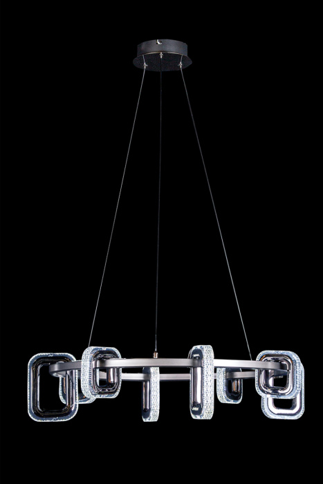 Подвесной светильник Theona LE7701/8 Grey/Black Chrome