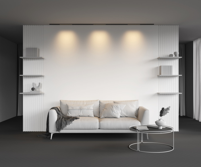 Трековый светильник Maytoni Basis TR190-1-5W2.7K-B