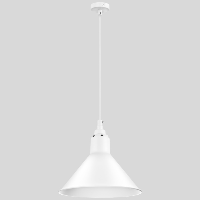 Светильник подвесной LOFT 1х40W E14 БЕЛЫЙ (в комплекте) 765026 (MD12018002-1F)