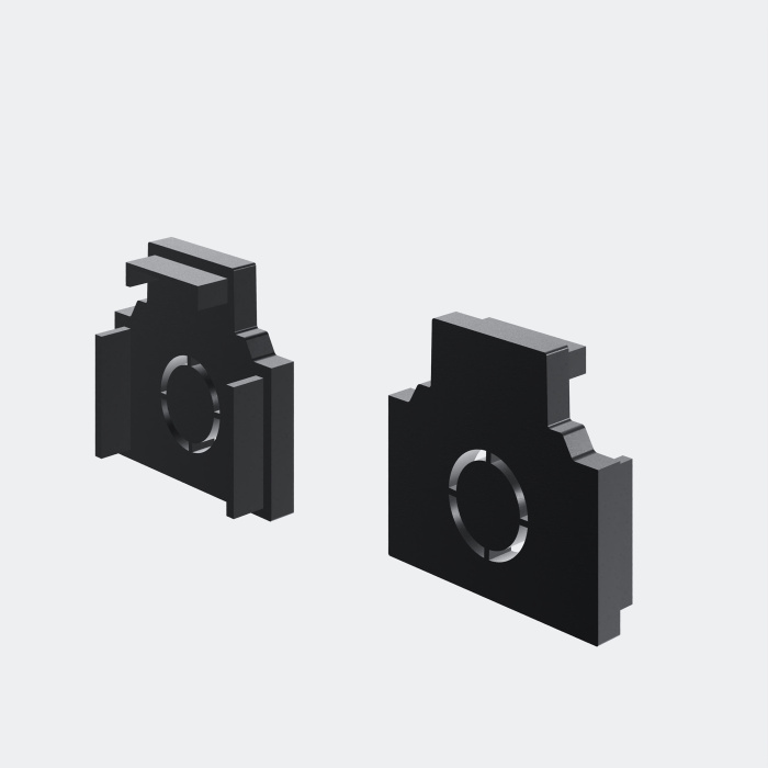 Заглушки для встраиваемого низкопрофильного шинопровода Maytoni TRAM034EC-42B