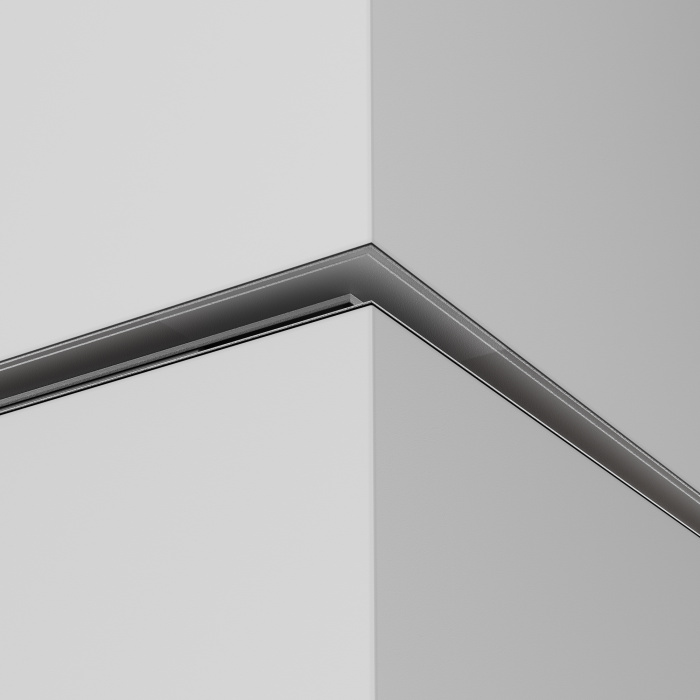 Коннектор внешний Exility встраиваемый под ГКЛ 12,5мм, черный Maytoni TRA034CO-42.12B