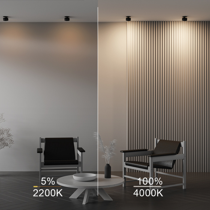 Встраиваемый светильник Maytoni ONDA DL024-12W-DTW-B