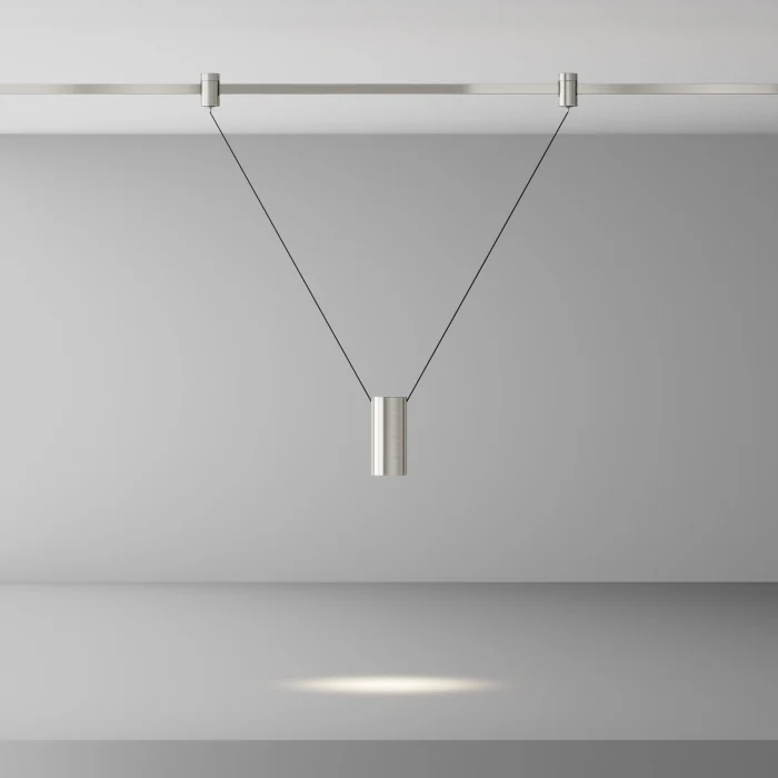 Трековый подвесной светильник Maytoni Focus LED TR157-1-12W4K-PT