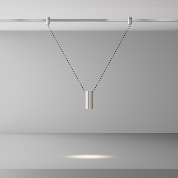 Трековый подвесной светильник Maytoni Focus LED TR157-1-12W4K-PT