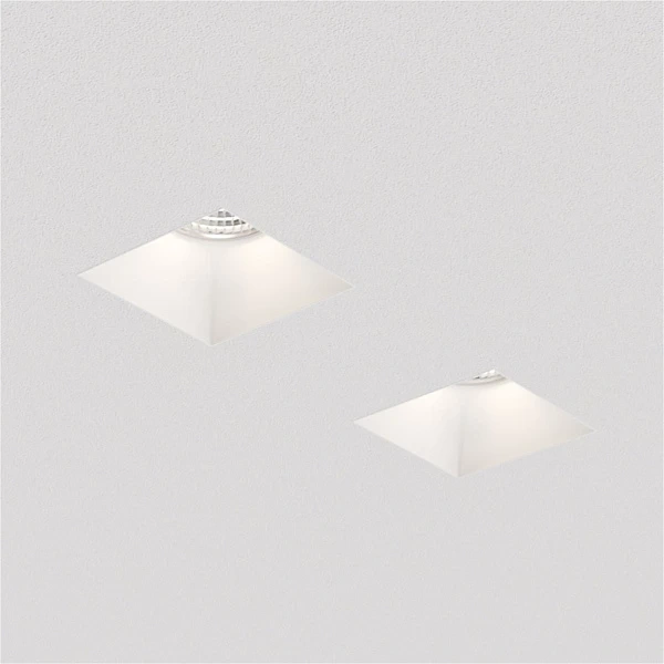 Встраиваемый поворотный светильник Ledron RISE SQ H KIT1 White