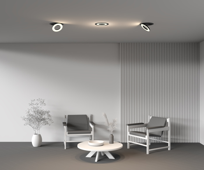 Встраиваемый светильник Maytoni Vector DL102-12W3K-B