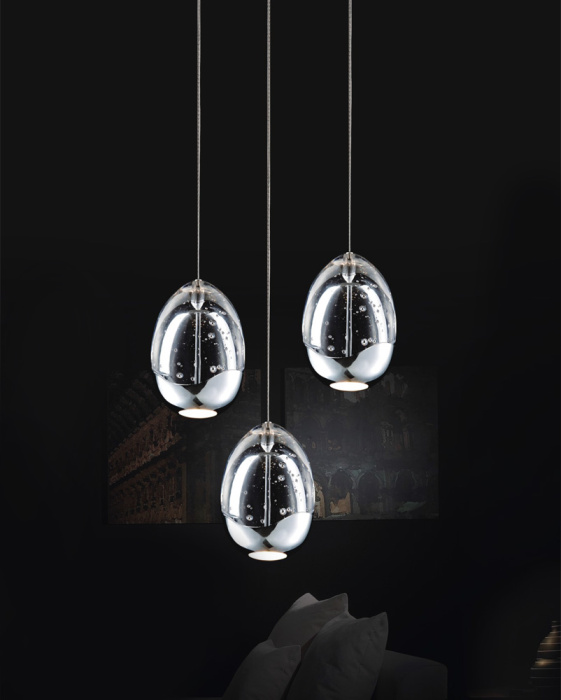 Подвесной светильник Delight Collection Terrene MD13003023-3A chrome