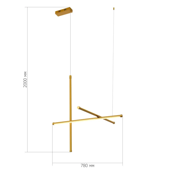 Подвесной светильник ST LUCE RETICO SL6207.213.37