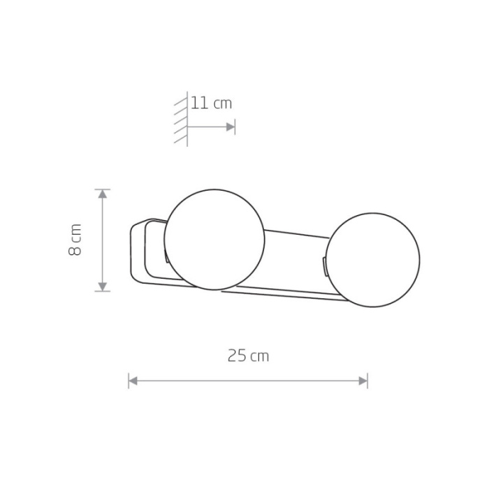 Настенный светильник Nowodvorski Brazos 6950