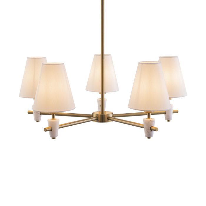 Люстра на штанге Freya Pietra FR5371CL-05BS