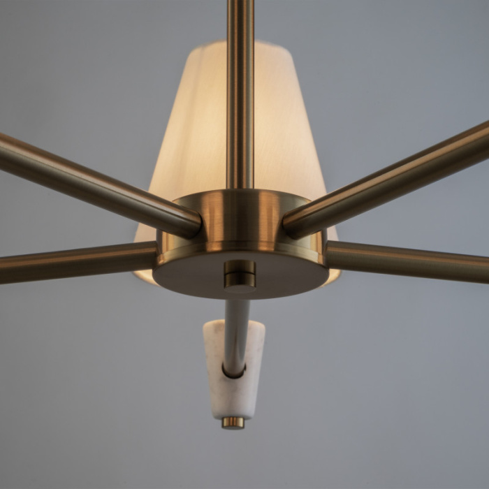 Люстра на штанге Freya Pietra FR5371CL-05BS