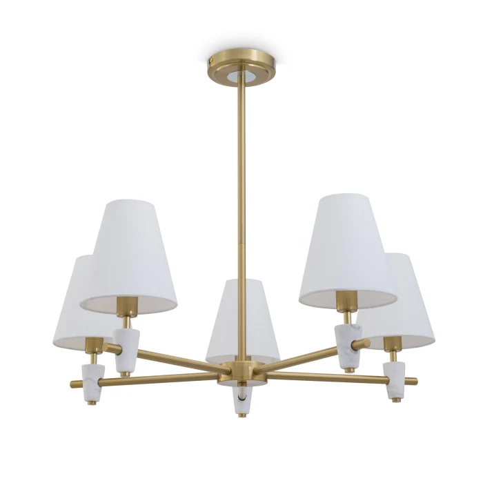 Люстра на штанге Freya Pietra FR5371CL-05BS