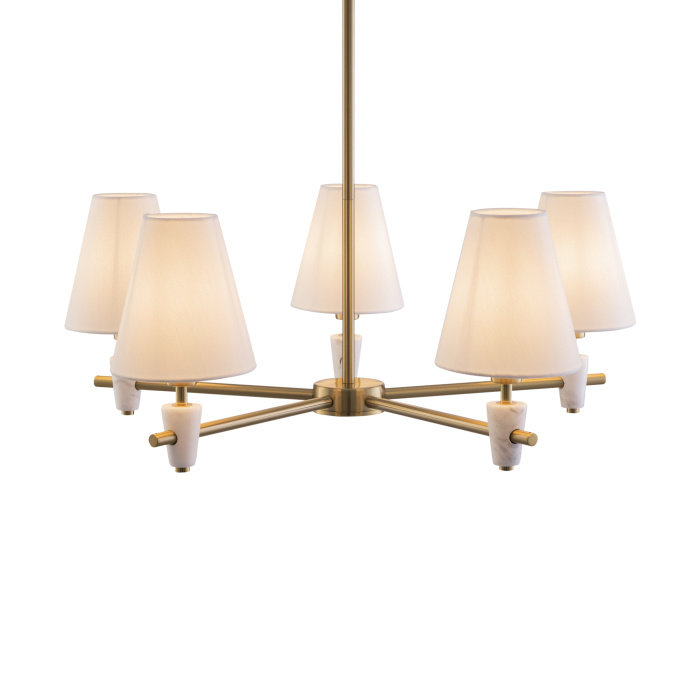 Люстра на штанге Freya Pietra FR5371CL-05BS