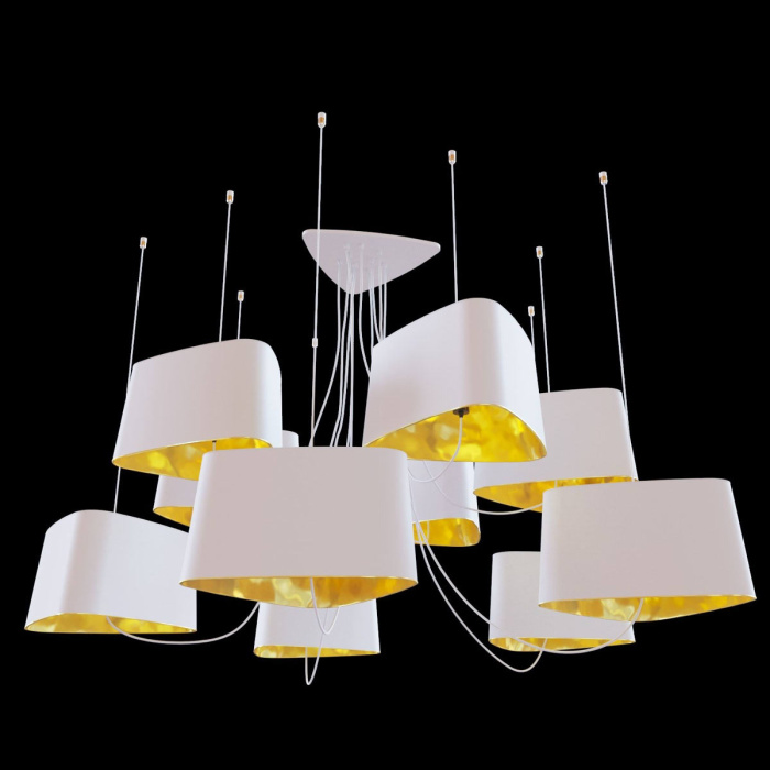 Подвесная люстра Loft it Nuage LOFT1167-10WH