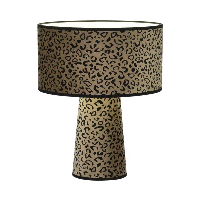 Прикроватная лампа ST-Luce Леопардовый/Леопардовый, Черный E27 1*40W SL1354.614.01