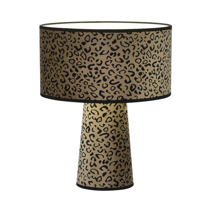 Прикроватная лампа ST-Luce Леопардовый/Леопардовый, Черный E27 1*40W SL1354.614.01