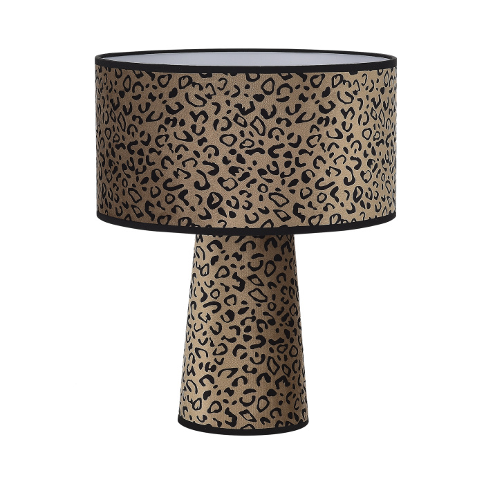 Прикроватная лампа ST-Luce Леопардовый/Леопардовый, Черный E27 1*40W SL1354.614.01