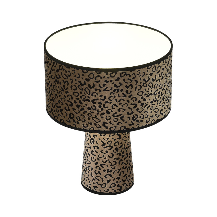 Прикроватная лампа ST-Luce Леопардовый/Леопардовый, Черный E27 1*40W SL1354.614.01
